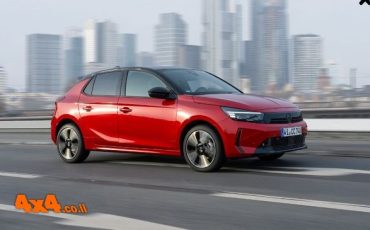 אופל קורסה MHEV נוחת בישראל