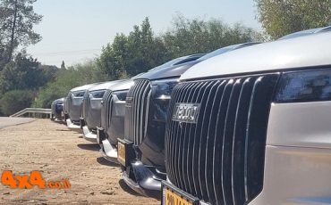 השקת ג'אקו JAECOO 8 PHEV החדש בישראל עם כל אנשי המותג