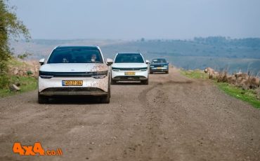 טיול זיקר ZEEKR בכביש ובשביל רמת הגולן - דצמבר 2025